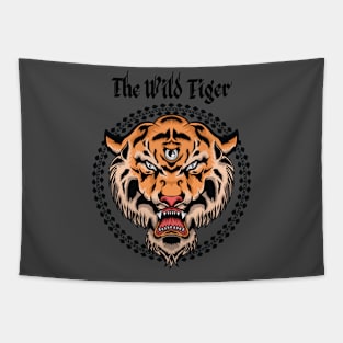 The Wild Tiger Tapestry