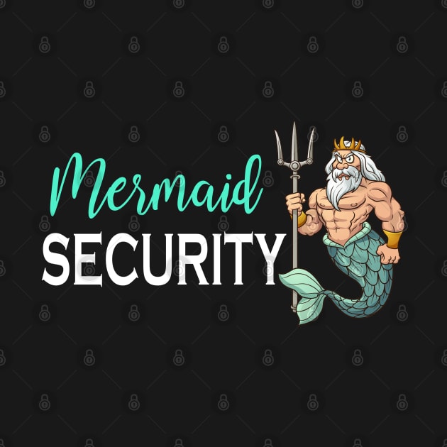 Mermaid Security by LotusTee