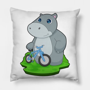 Hippo Bicycle Pillow