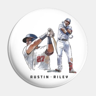 Austin Riley Atlanta Sketch Pin