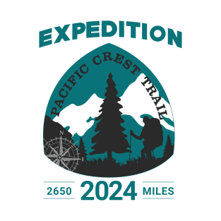 Pacific Crest Trail Expedition 2024 T-Shirt