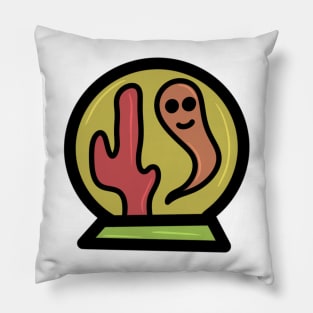 Ghost Globe #1b Pillow