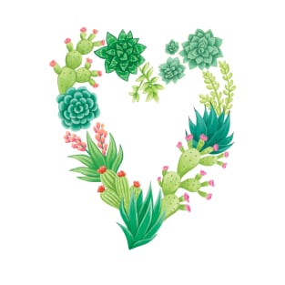 Cactus Heart T-Shirt