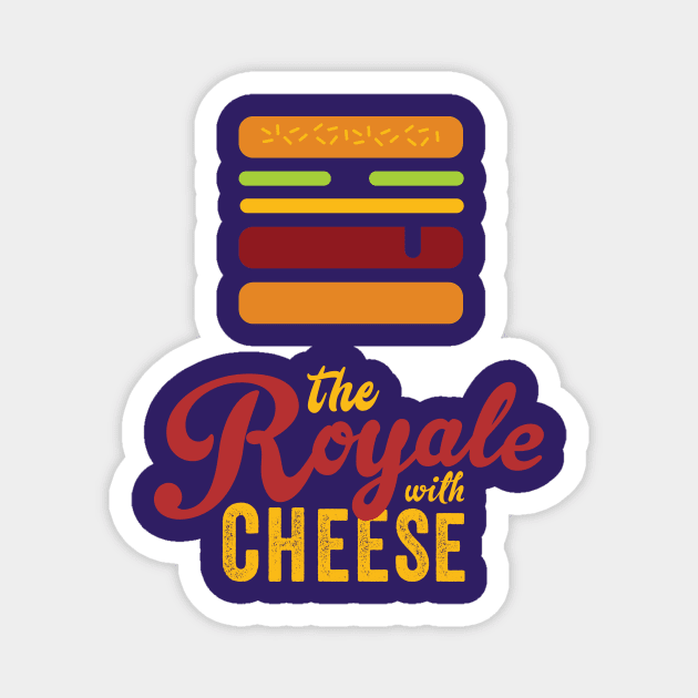 Royale With Cheese Magnet by daisyaking