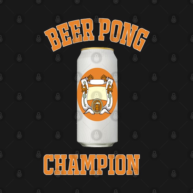 Beer Pong Champion by ArtShare