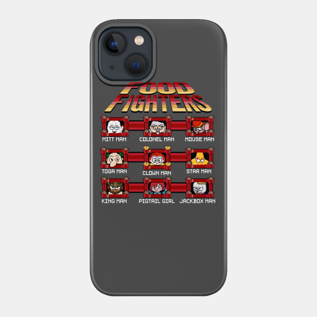 Food Fighters - Fast Food - Phone Case