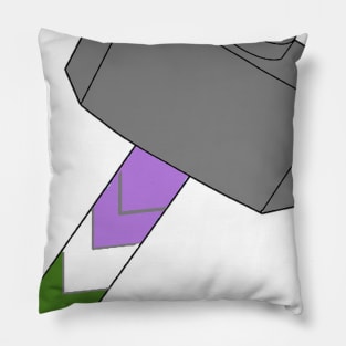 Gender Queer Thor Pride Pillow