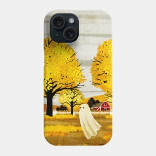 Golden Leaves Phone Case