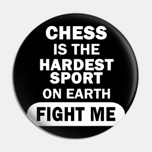 Chess Men's Tournament Team Brain Grandmaster Pin