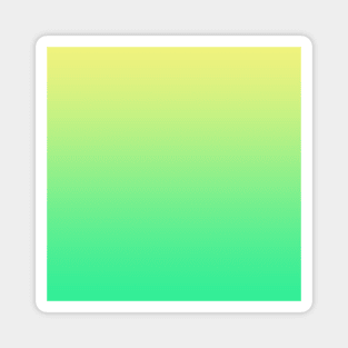 Yellow to Green Gradient Magnet