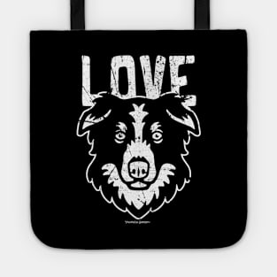 Love Border Collies Tote