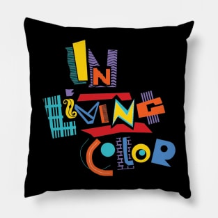 In Living Color 90's Tee Pillow