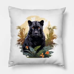 Jungle Panther Pillow