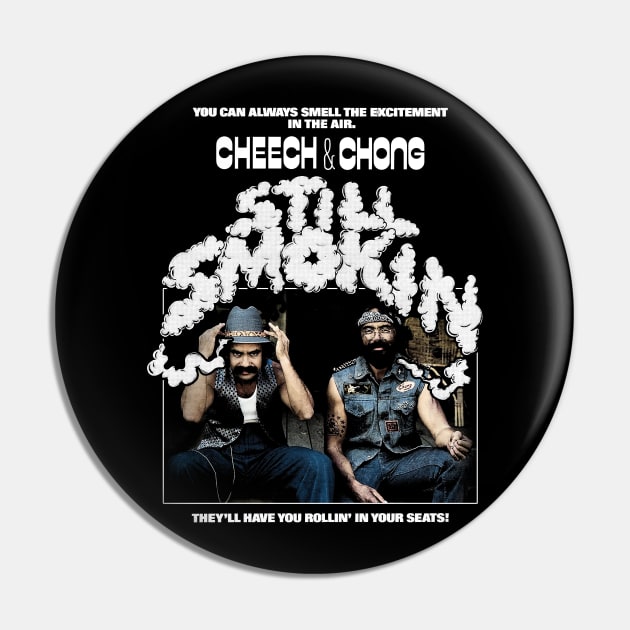 Vintage Cheech & Chong Pin by CynicalNation