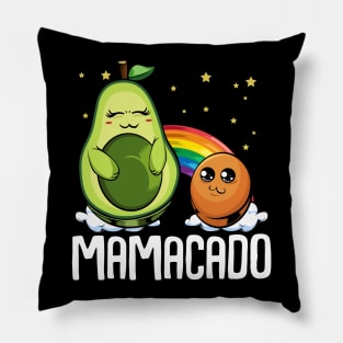 Avocado - Mamacado - Cute Mother To Be Pillow