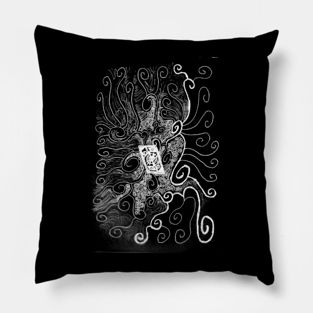 S90: the roots extends all the way to the center of it all Pillow by dy9wah