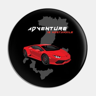 Lamborghini trip across Italy Pin