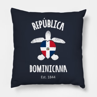 Dominican Republic Sea Turtle 1844 Pillow