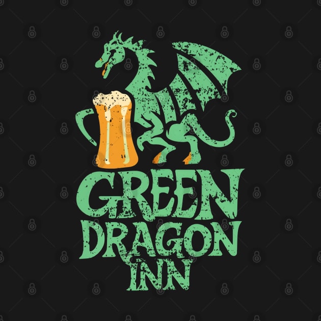 Green Dragon Inn - Typography - Fantasy by Fenay-Designs