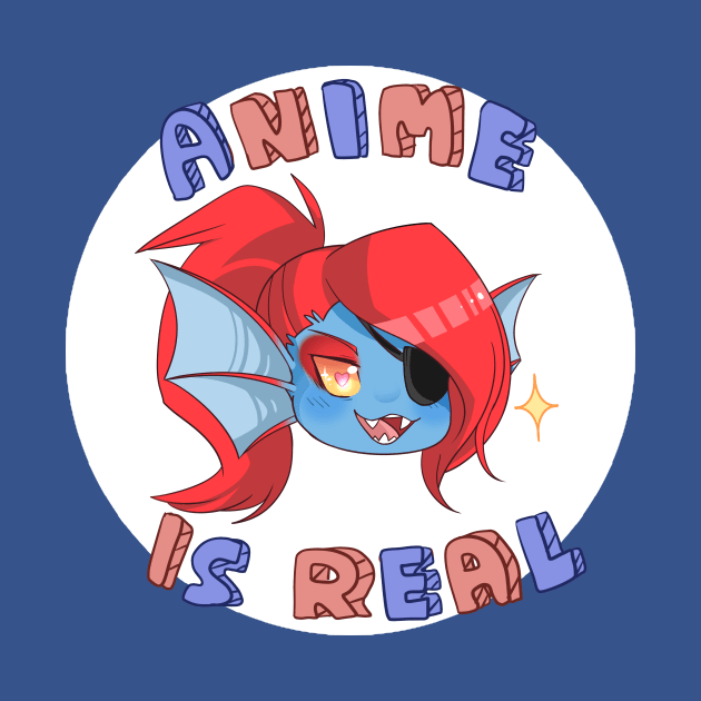 Undyne - Anime is real by chunky