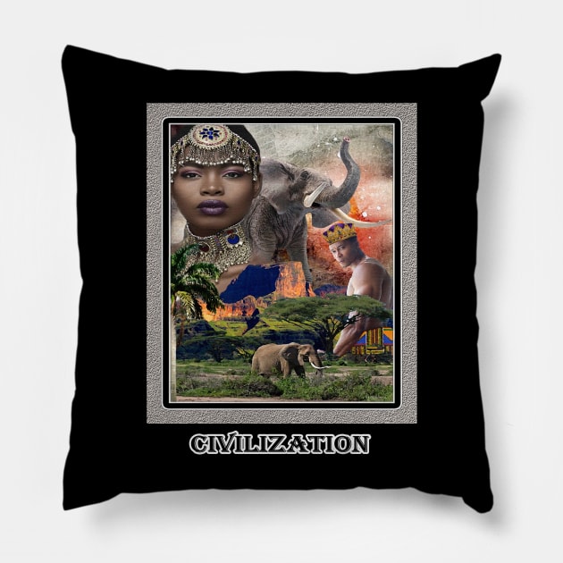 Civilization Pillow by Afrocentric-Redman4u2