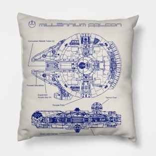 Millennium Falcon 02 Pillow