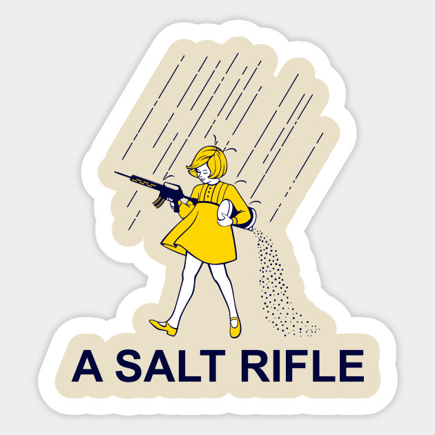 A Salt Rifle - Salty Bitch - Sticker
