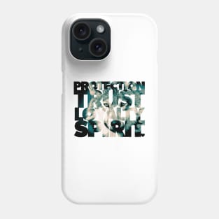 Wise words - Your Wolf guide - giving protection, trust, loyalty, spirit and love Phone Case