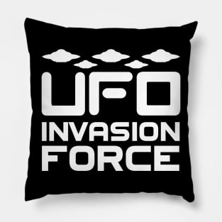 UFO Invasion Force Pillow