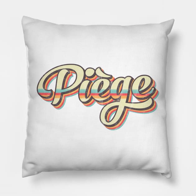 Piege Pillow by eyoubree