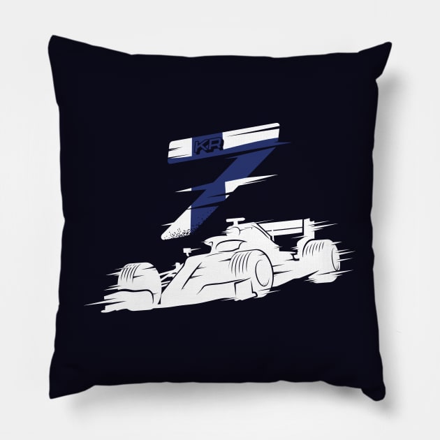 We Race On! 7 [Flag] Pillow by DCLawrenceUK