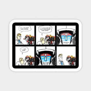 Asplenia Studios" Voltron Sore Throat Magnet