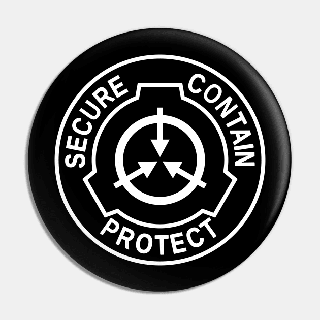 Copy of SCP Foundation Logo (W) | Pin