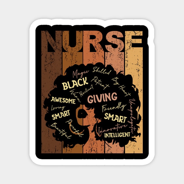 Nurse Black History Magnet by mintipap