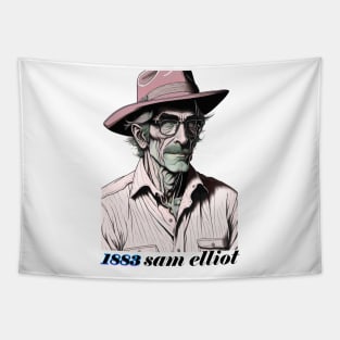 1883 - Retro Sam Elliot Tapestry