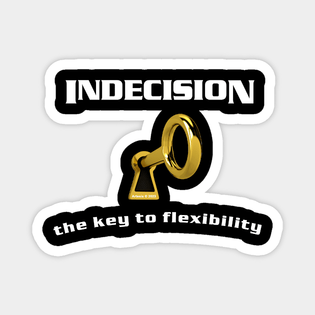 INDECISION Magnet by jrolland