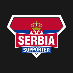 Serbia Super Flag Supporter T-Shirt