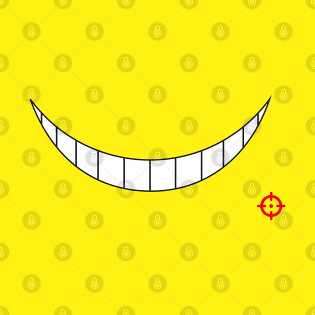 Koro sensei yellow face by inkonfiremx