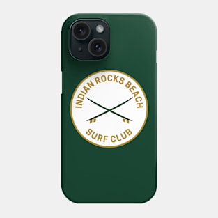 Vintage Indian Rocks Beach Florida Surf Club Phone Case