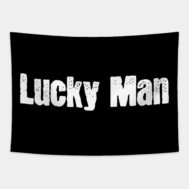 Lucky Man Tapestry by LAMUS
