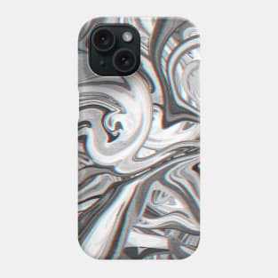 Marble Glitch Pattern Phone Case