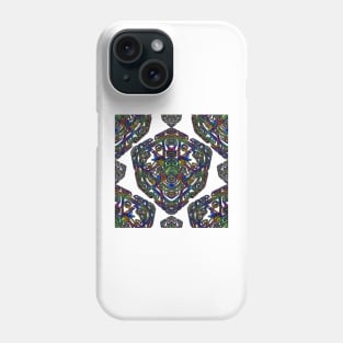 Trippy Colored Filigree Phone Case