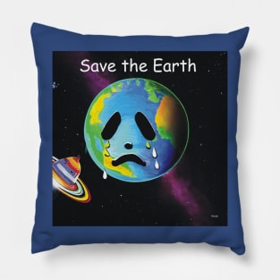 The Earth is Crying . Pillow