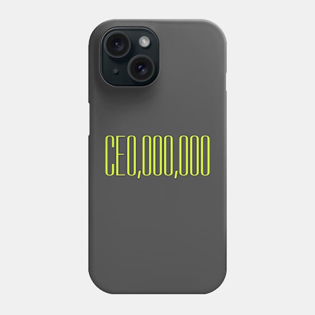 CEO Phone Case by ADHD Park