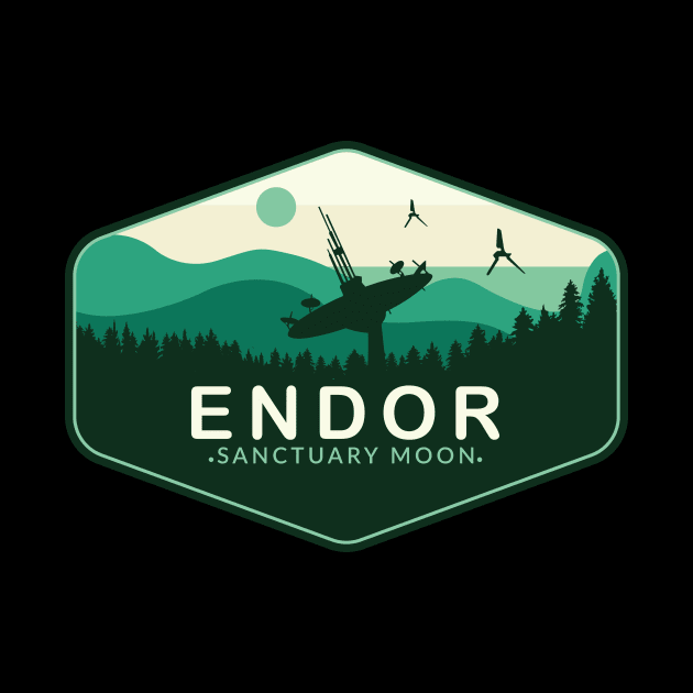 Endor Sanctuary Moon by Space Club