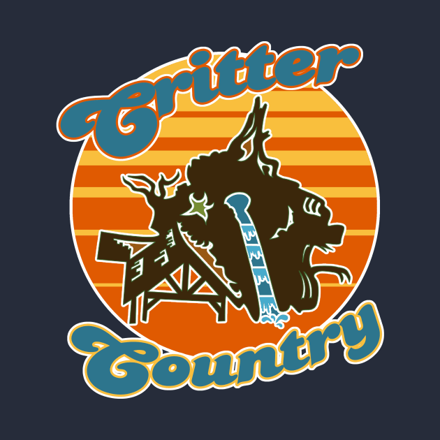 Splash Mountain / Critter Country 70s Vintage Design by kruk