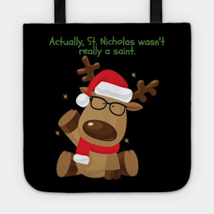 Know it all Reindeer Tote