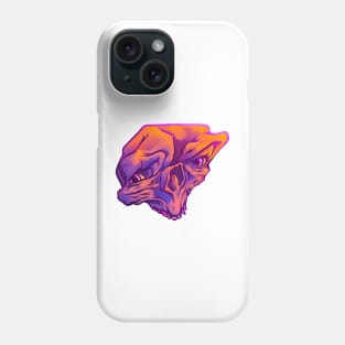 Purple Skull Phone Case