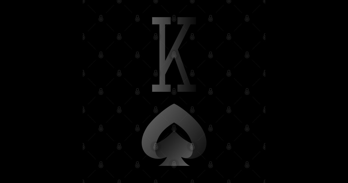 King of Spades King Of Spades Sticker TeePublic
