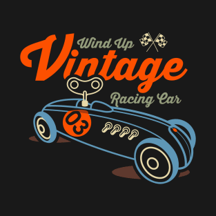 Wind-up Vintage Racing Car T-Shirt